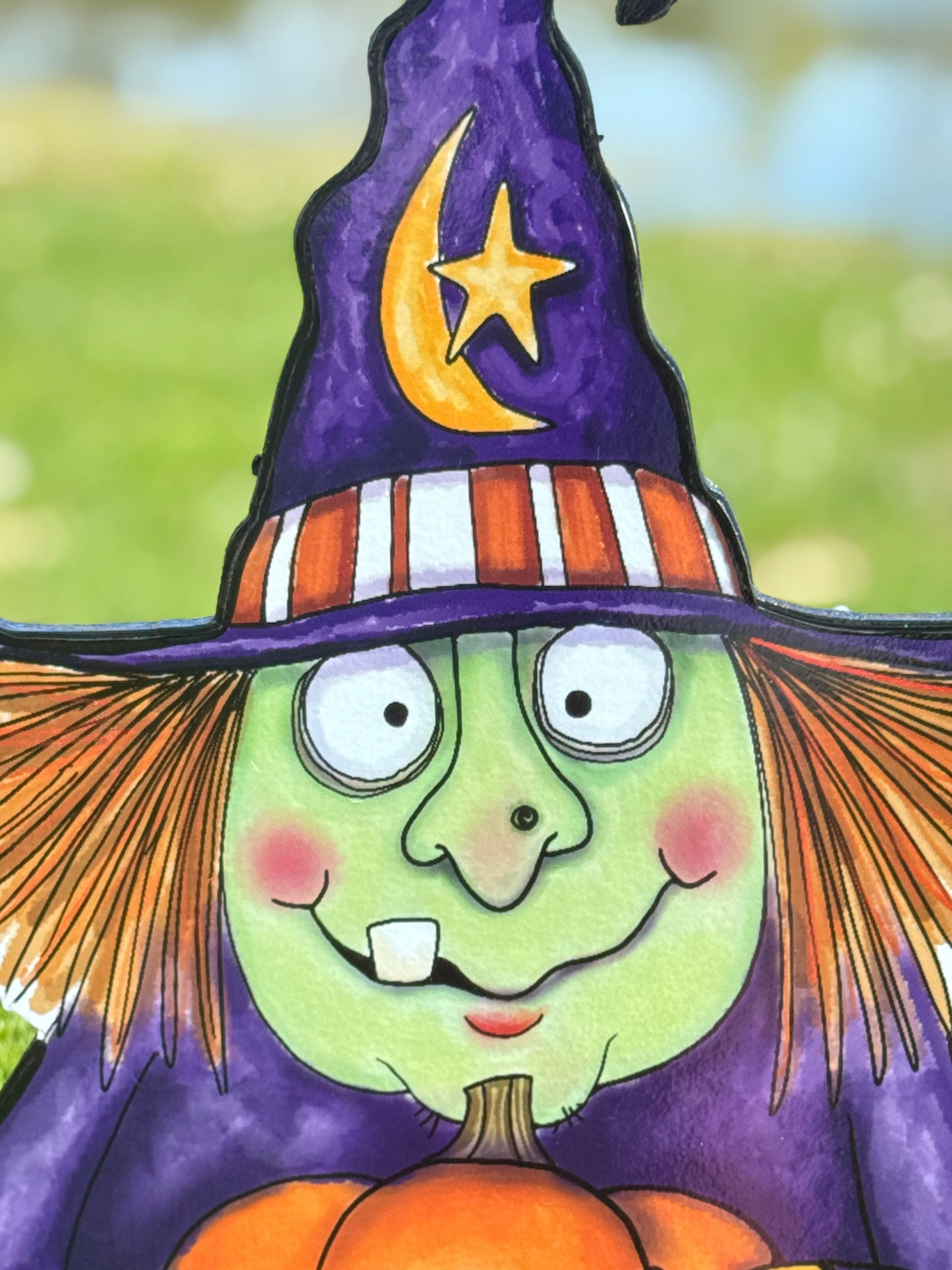 Wanda Witch Halloween Yard Art