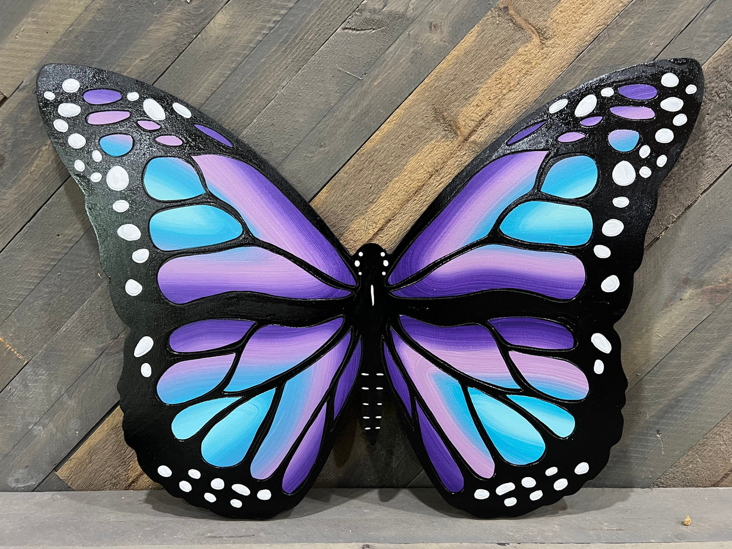Monarch Butterfly blank yard art to be painted by you