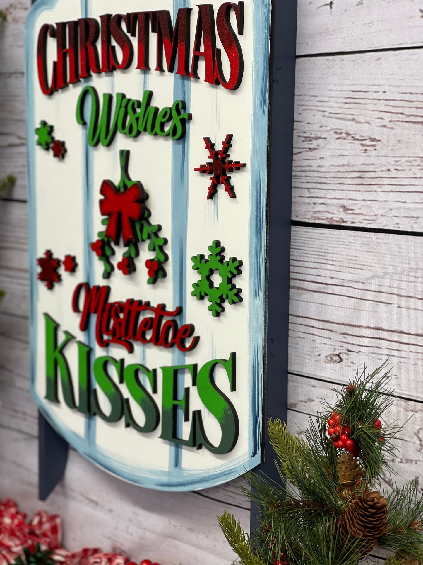 Christmas Sled Indoor Decor