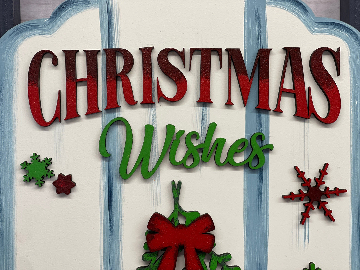 Christmas Sled Indoor Decor
