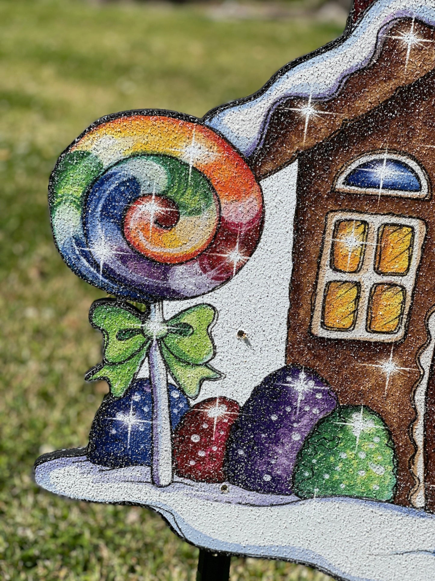Christmas Gingerbread House Yard Sign