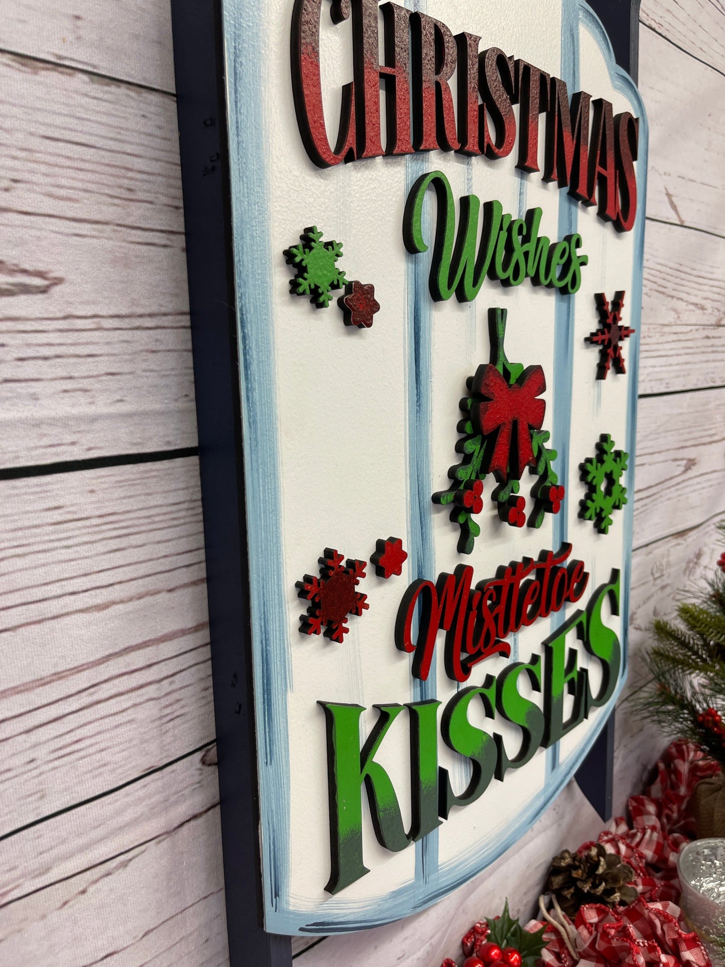 Christmas Sled Indoor Decor