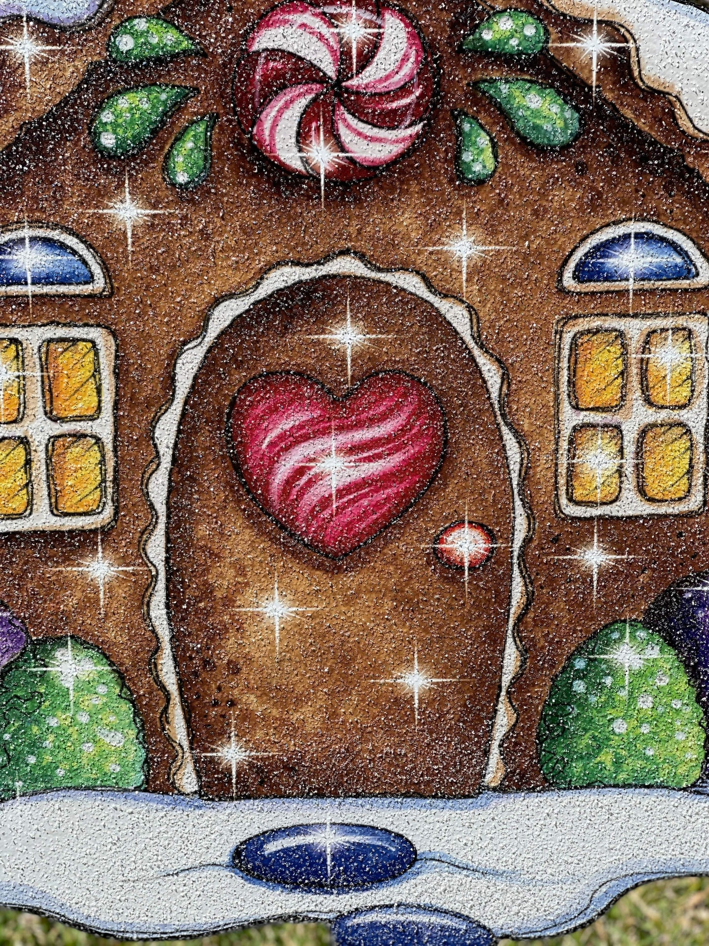 Christmas Gingerbread House Yard Sign