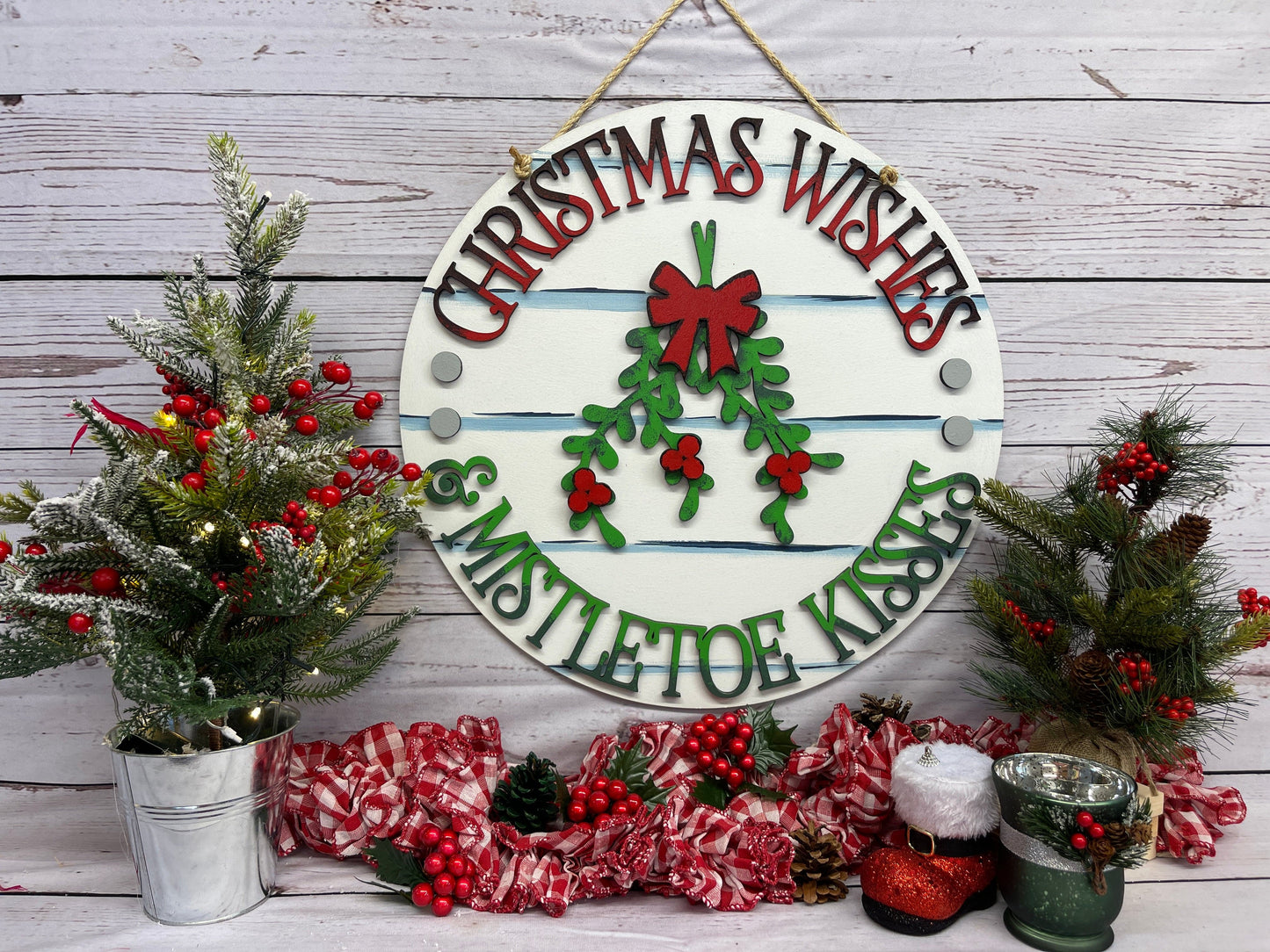 Christmas Sled Indoor Decor