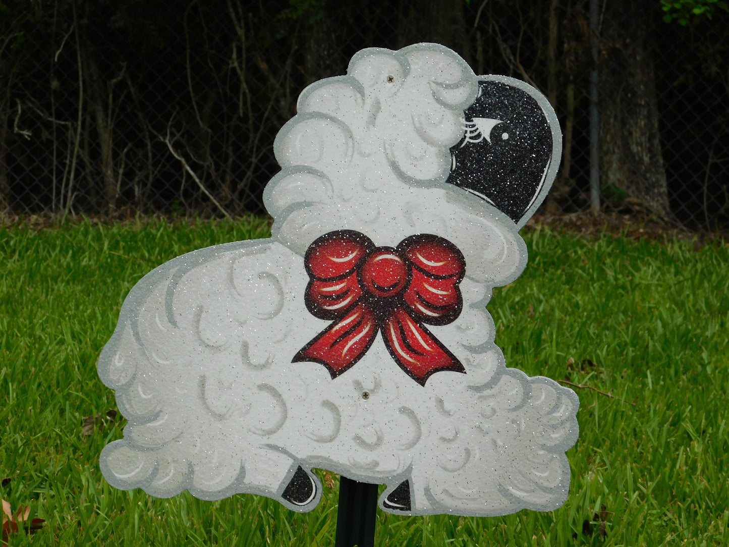 Sitting or Standing Christmas Nativity Lambs Christmas Yard Signs
