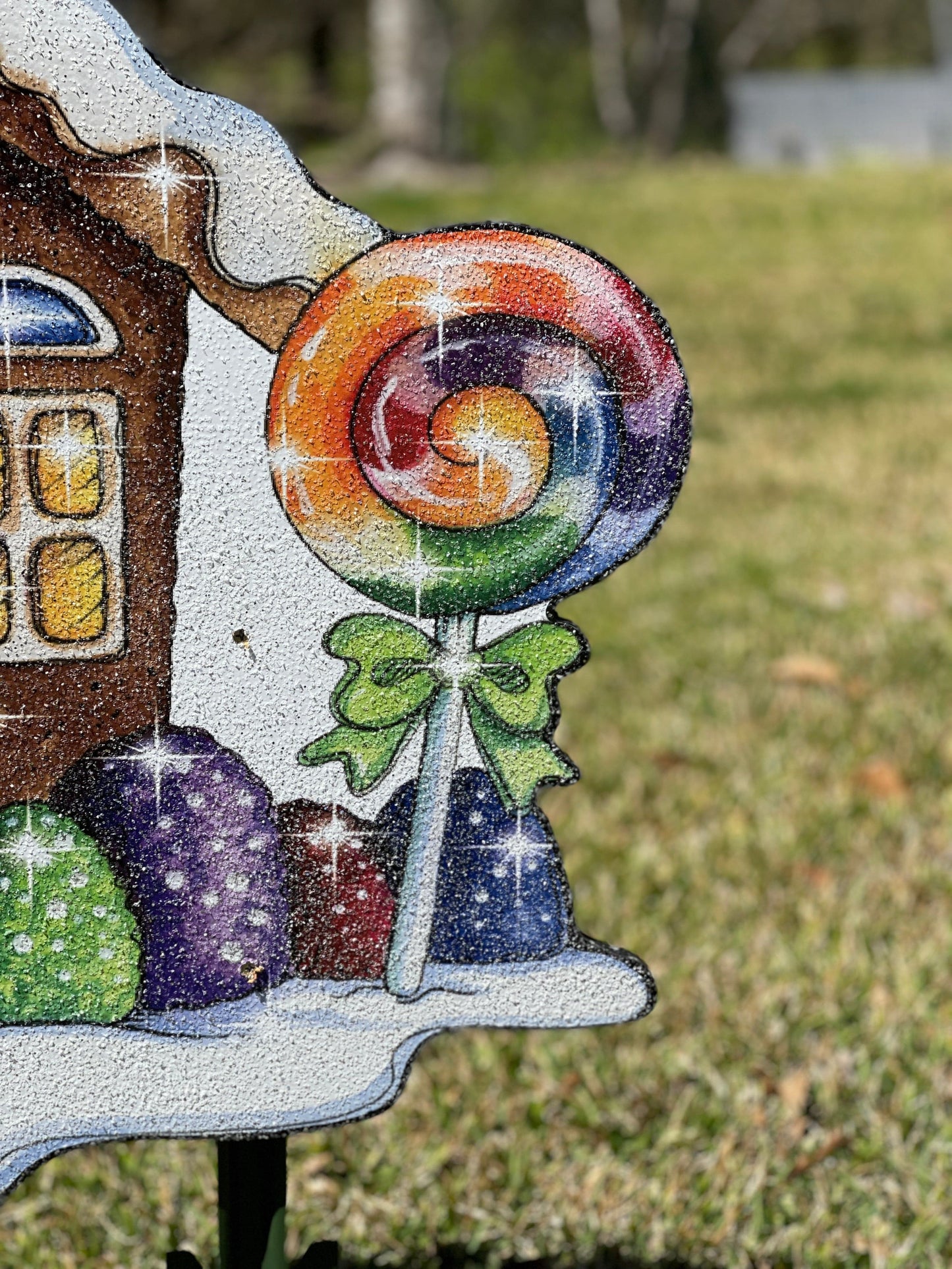 Christmas Gingerbread House Yard Sign