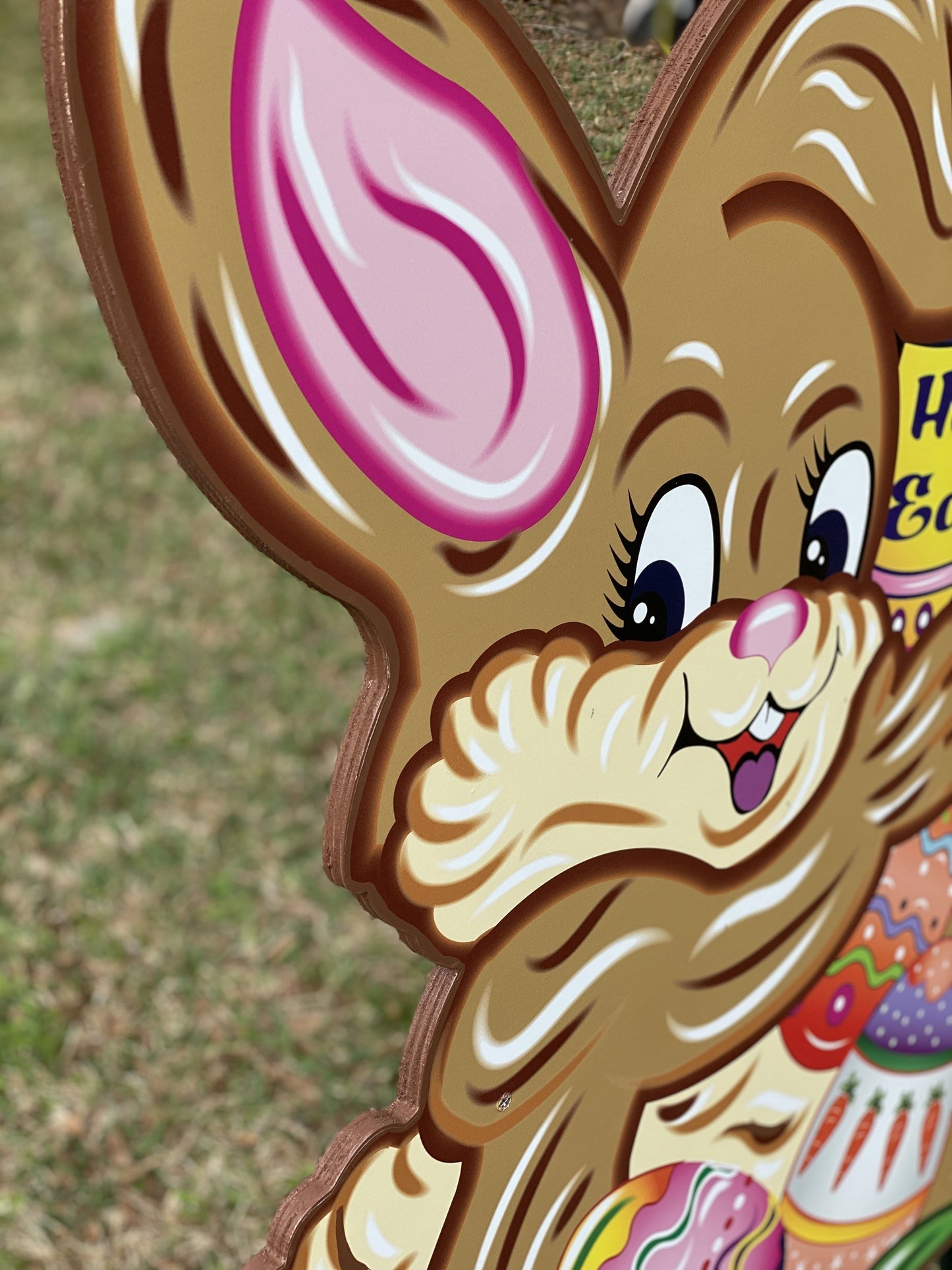 Easter yard art