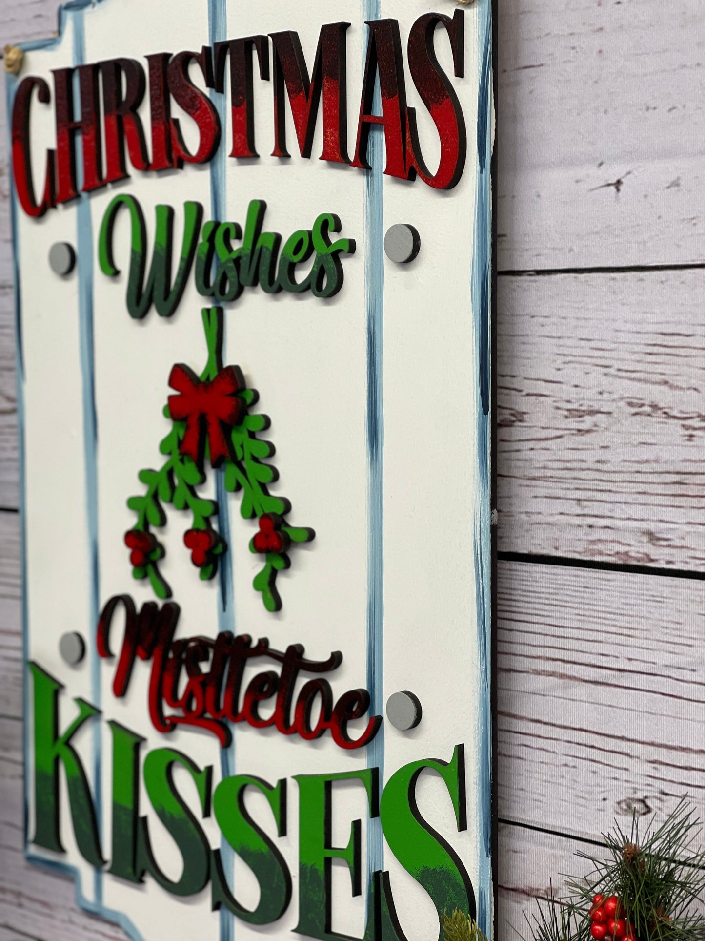 Christmas Sled Indoor Decor