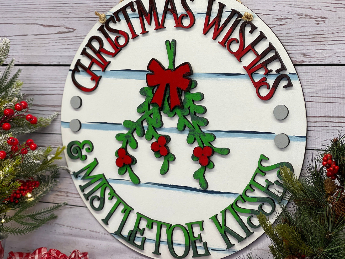 Christmas Sled Indoor Decor