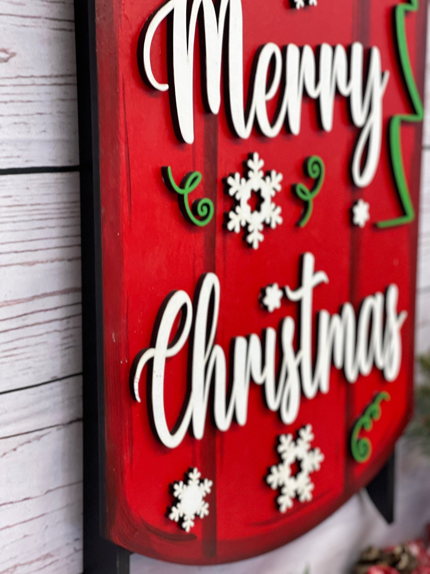 Christmas Sled Indoor Decor