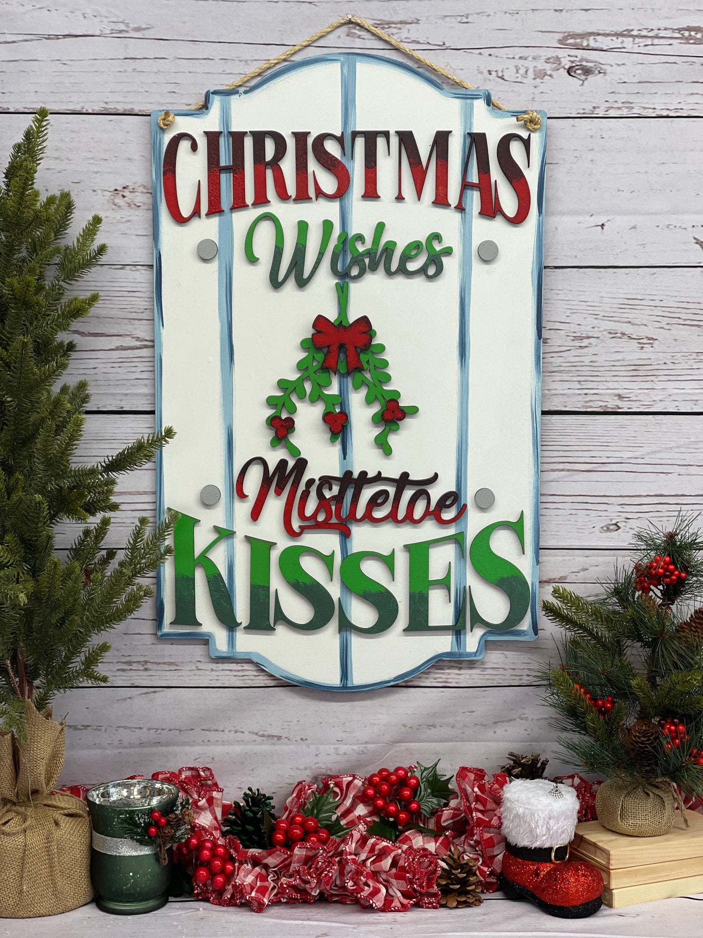 Christmas Sled Indoor Decor