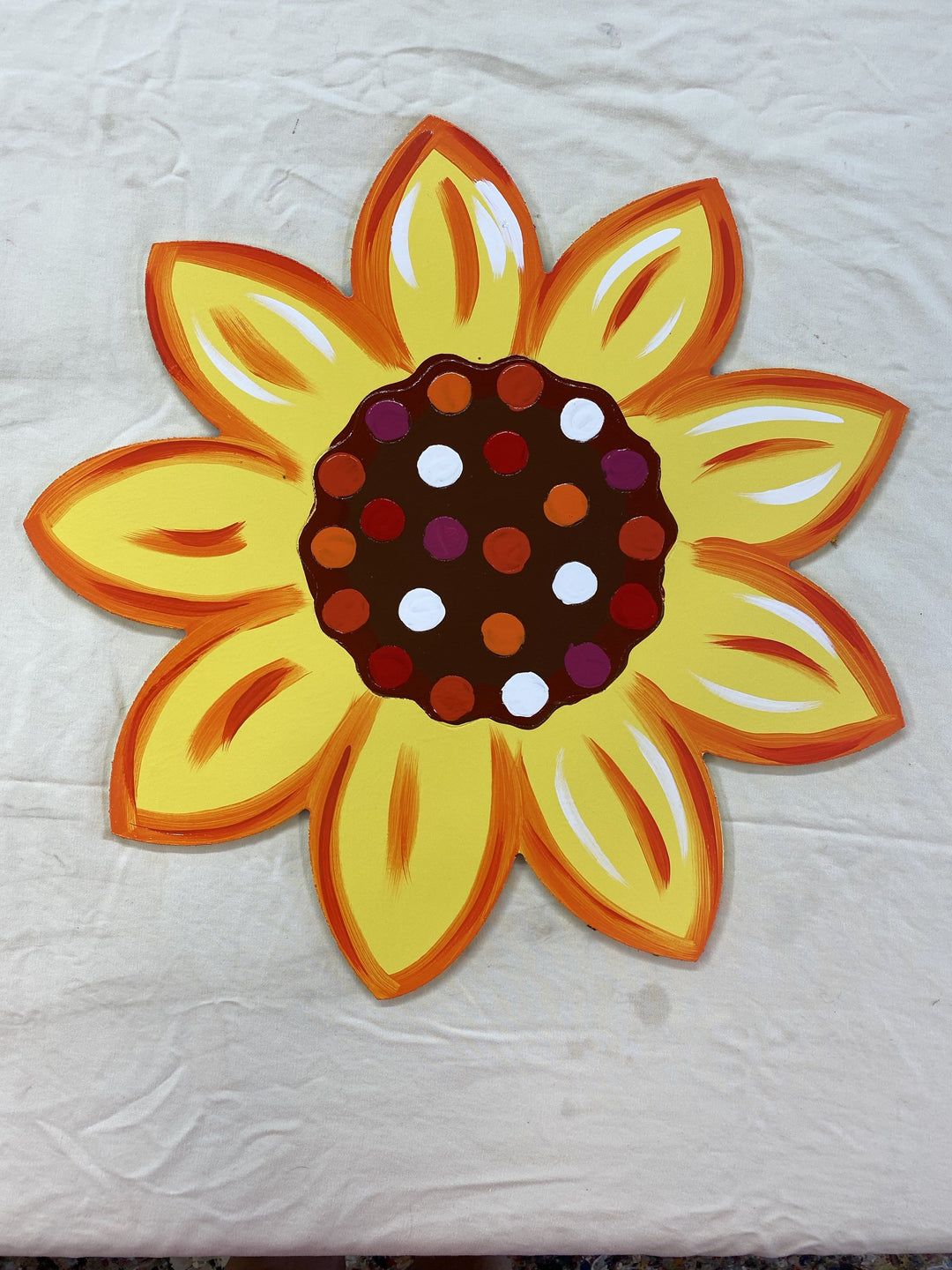 Yellow Sunflower Blank Yard Art