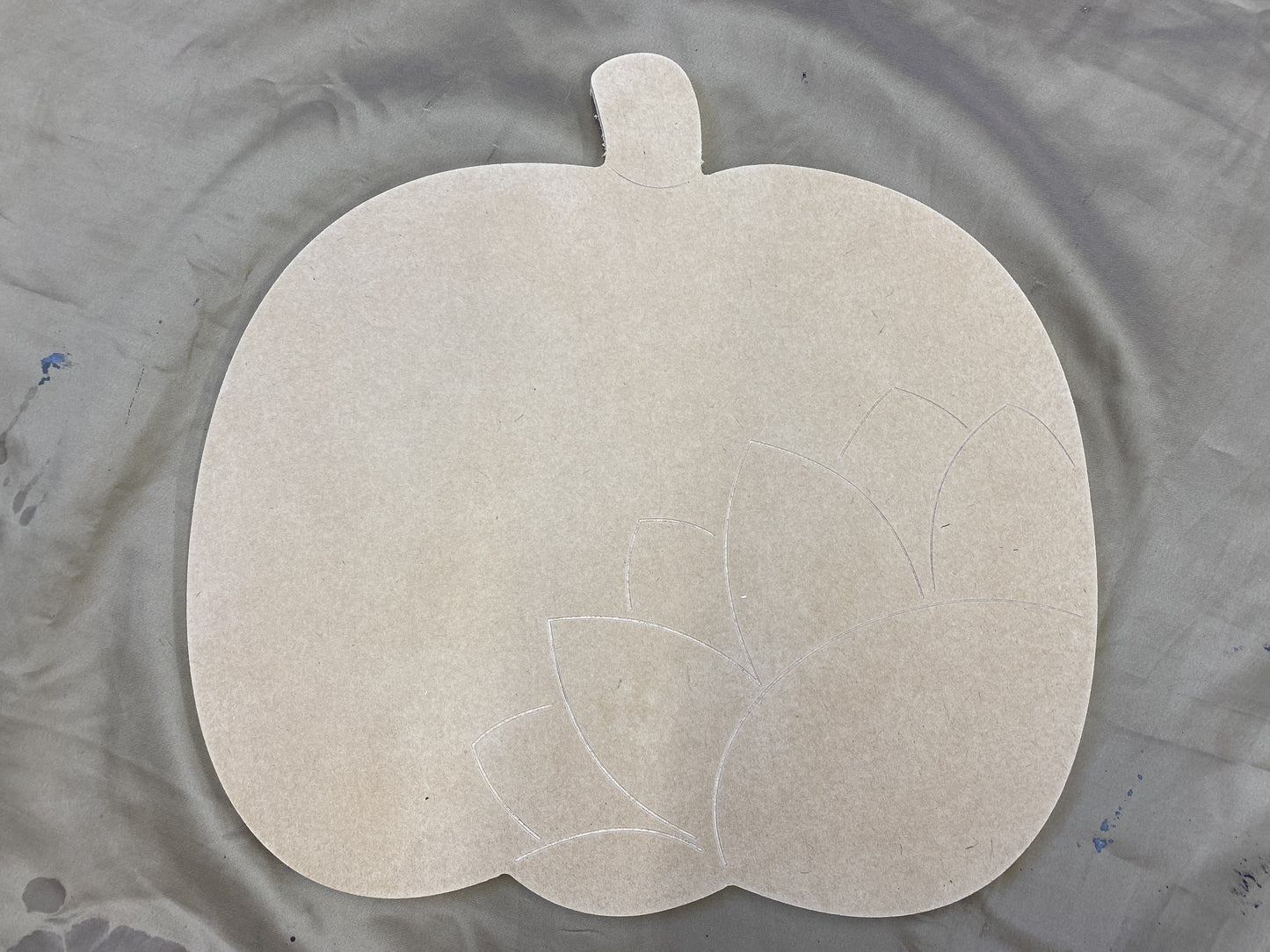 sunflower pumpkin blank yard art template