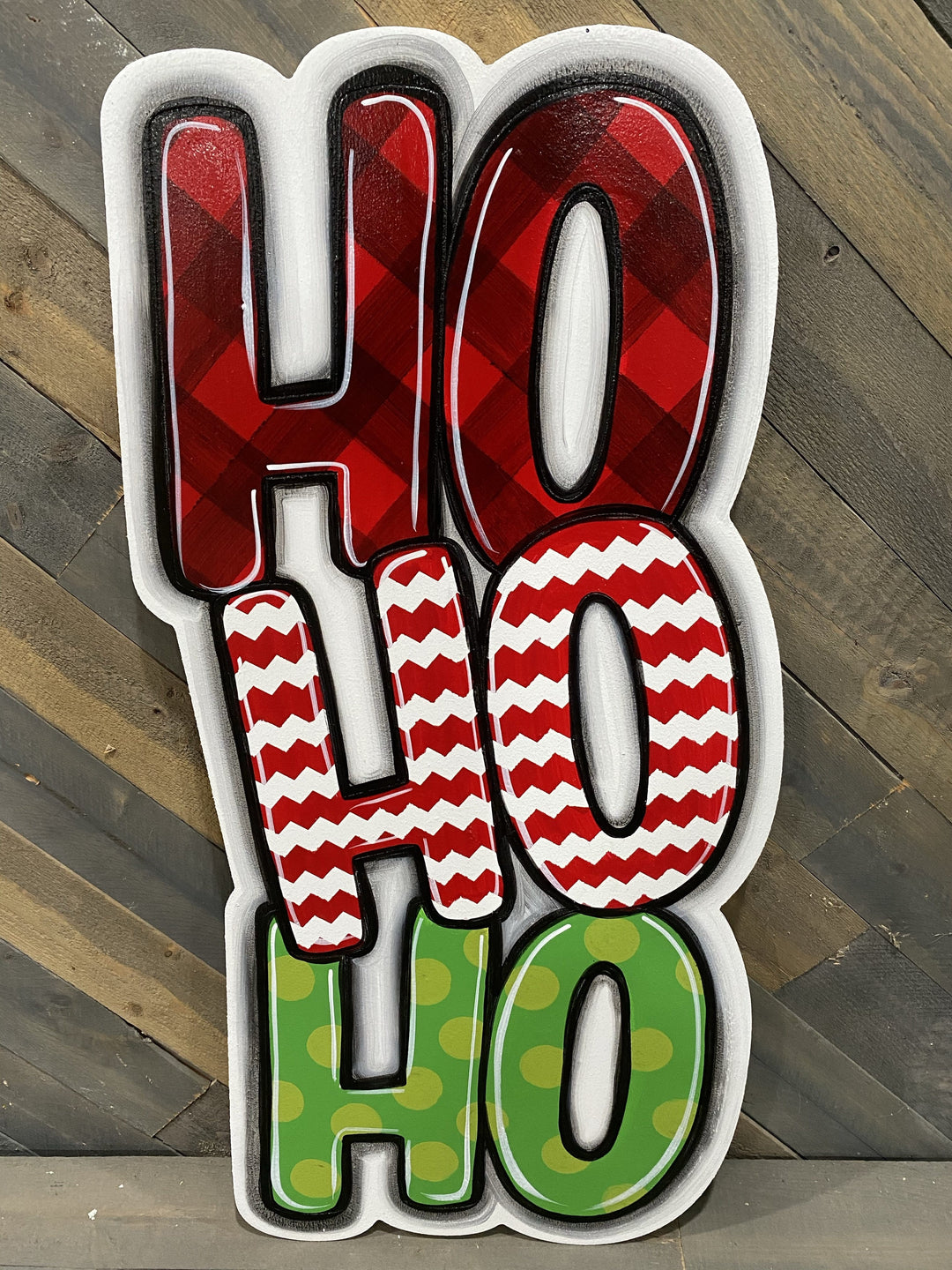 Ho Ho Ho Holiday DIY Paint Blank
