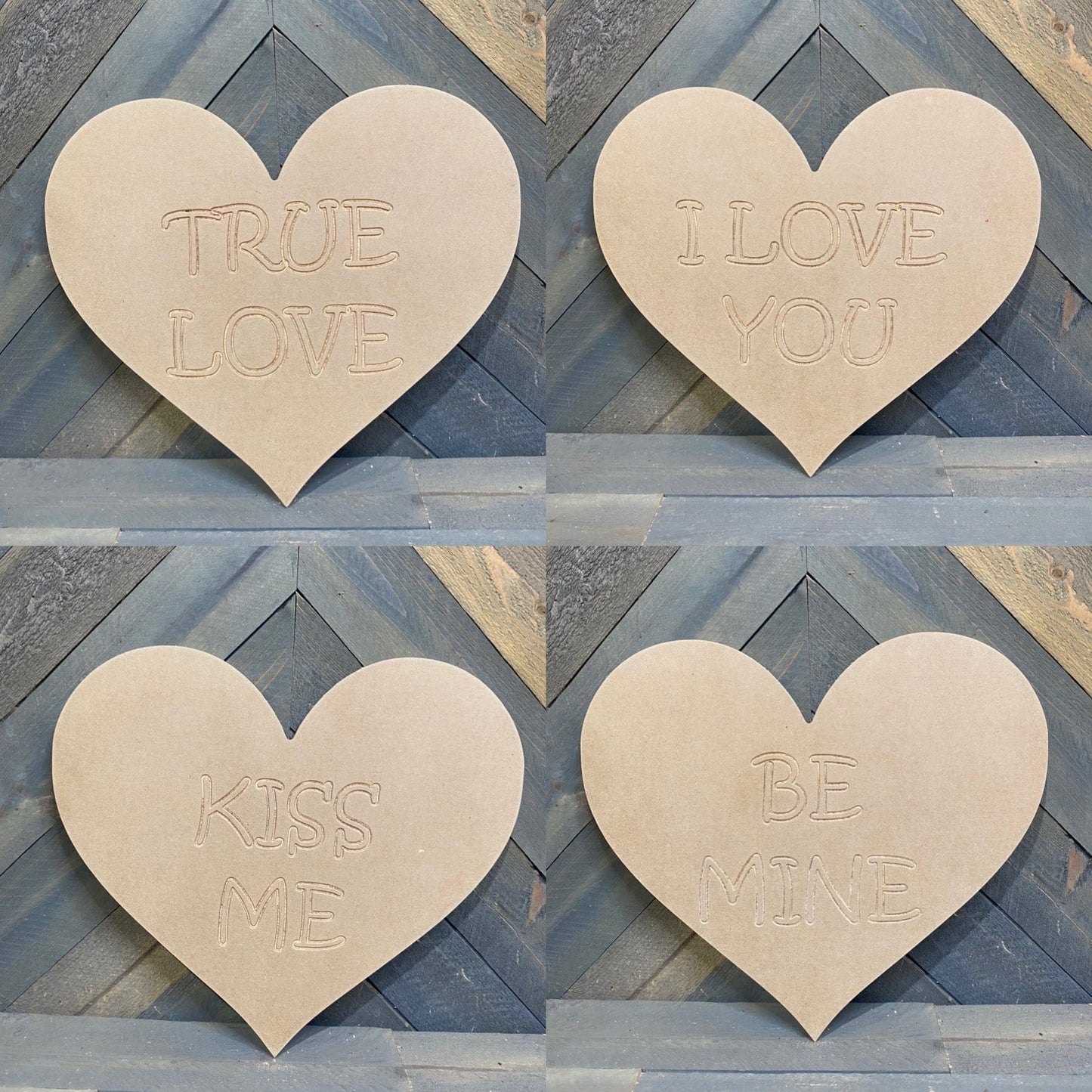 Conversation Heart Blanks DIY