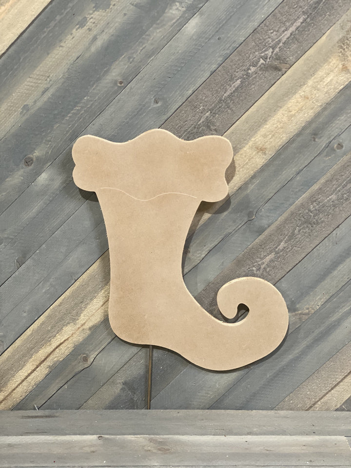 right yard art christmas stocking blank template
