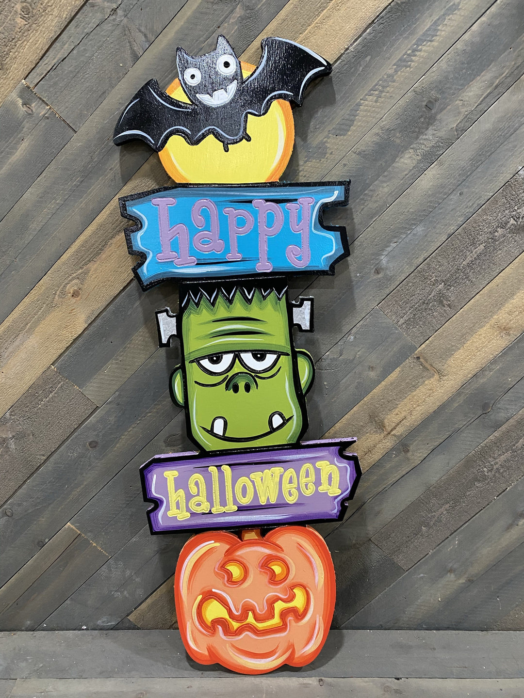 Happy Halloween BOO Bat DIY Cutout