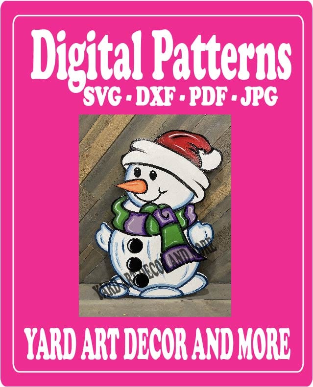 Christmas Snowmen Digital  Templates
