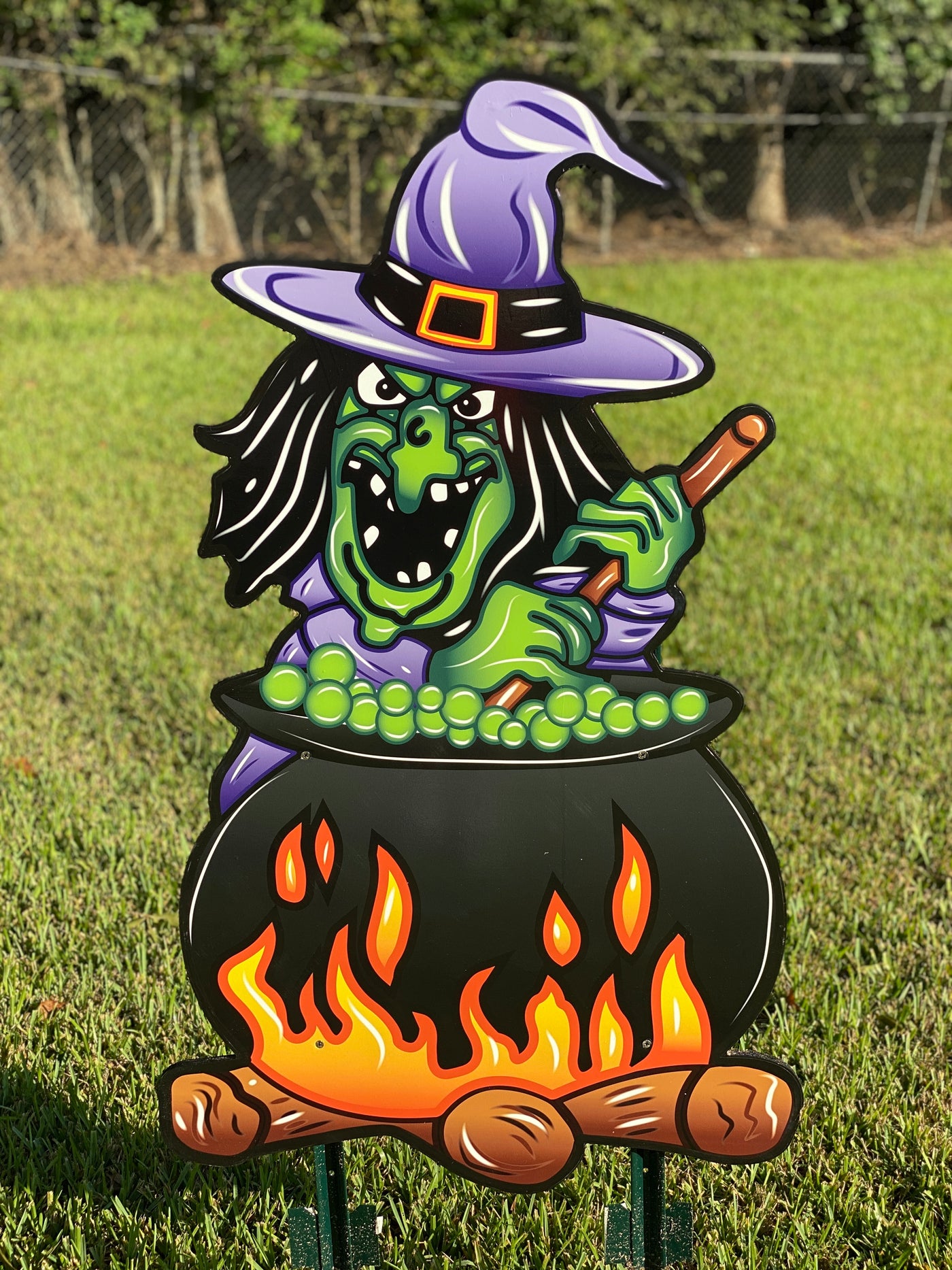 Outdoor Halloween Yard Sign
