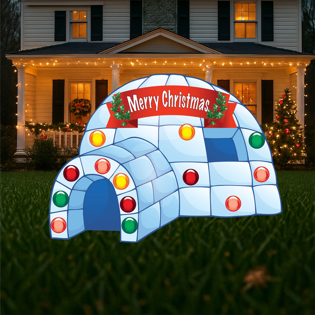 Christmas Igloo withLights