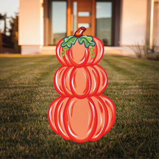 Triple Stacked Pumpkins