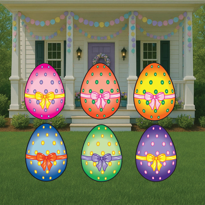 Easter Egg Yard Art