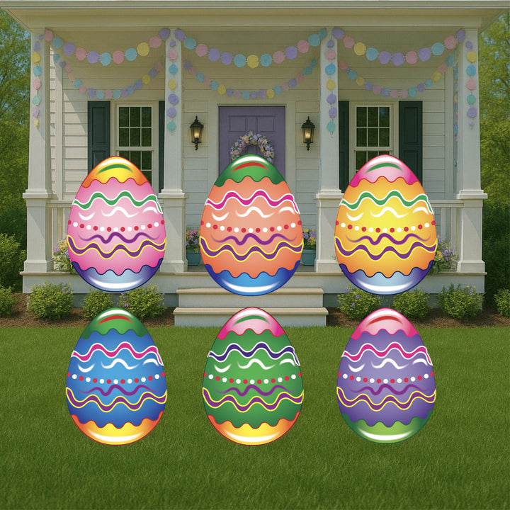 Easter Egg Yard Art
