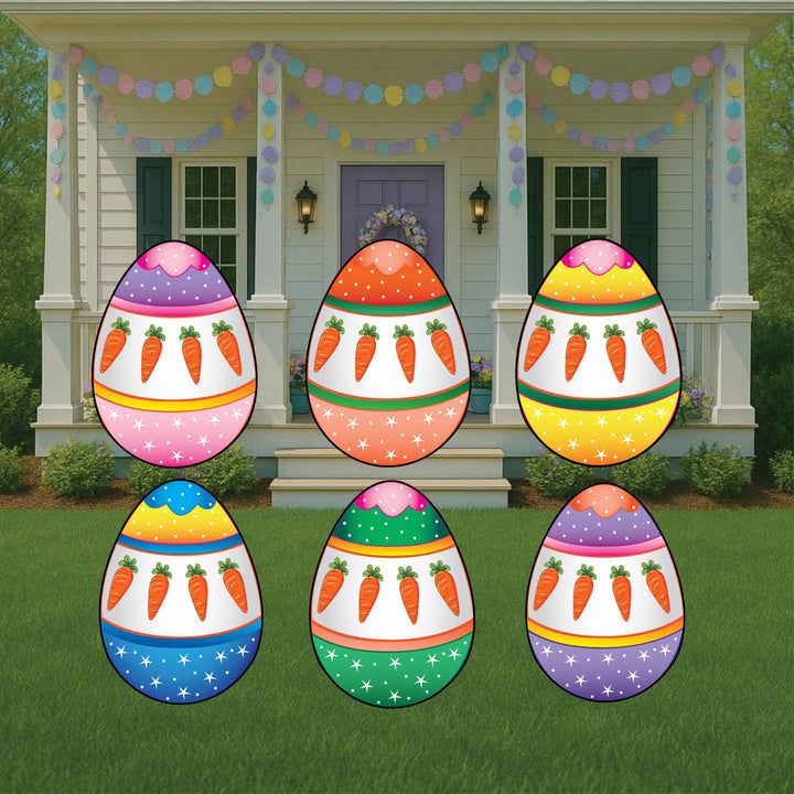 Easter Egg Yard Art