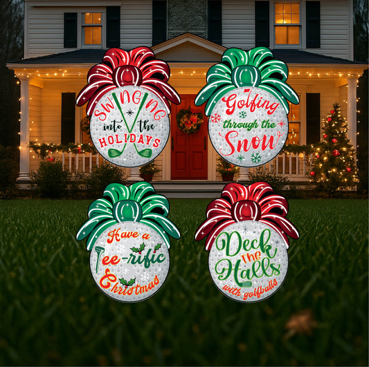 Golfing Ornaments yard Signs