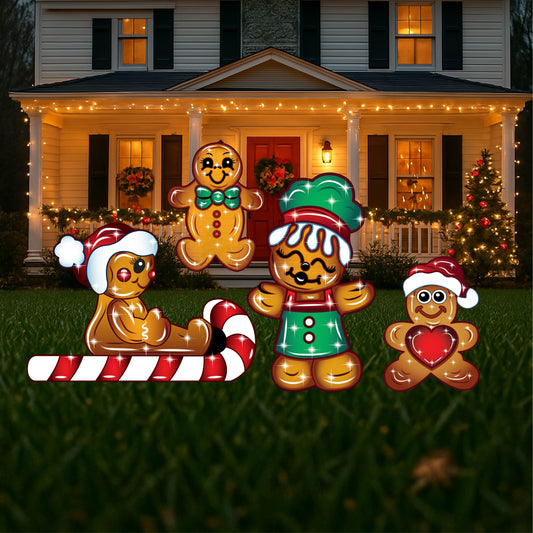 Gingerbread sugar baby with baker's cap