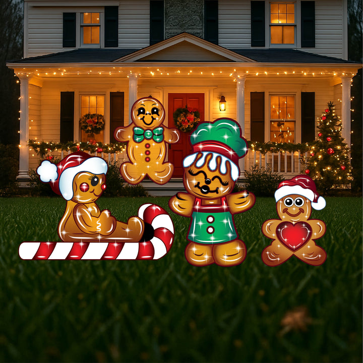 Gingerbread sugar baby with baker's cap