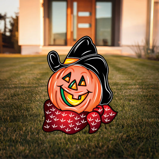Cowboy hat pumpkin