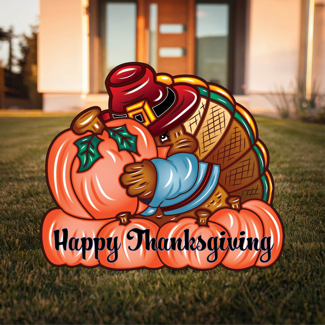 Turkey peeking