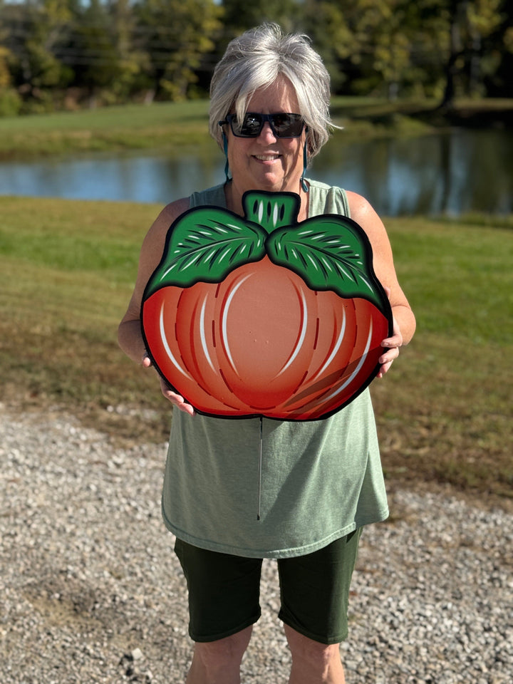 Fall Pumpkin Wagon Yard Decor – “Happy Fall Y’all” Thanksgiving Outdoor Sign Set