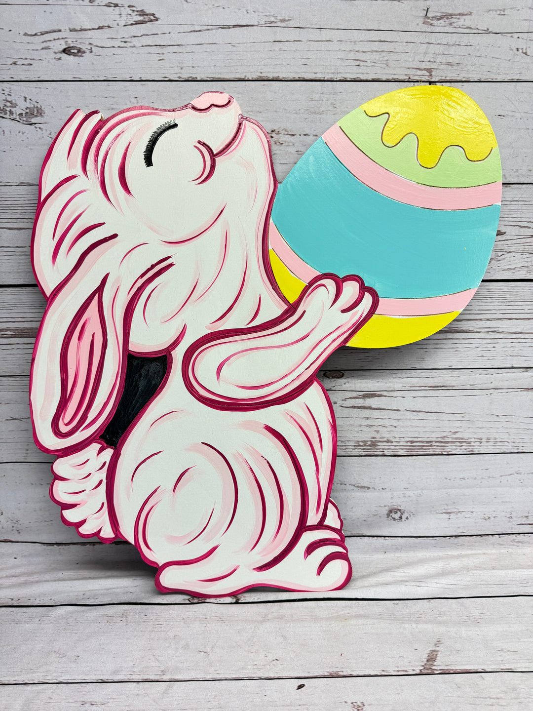 Sweet Smiling Bunny BLANK DIY Painted by You!