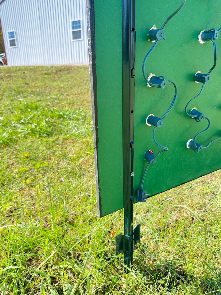 Christmas Countdown Lawn Sign – Outdoor Holiday Calendar with Candy Canes