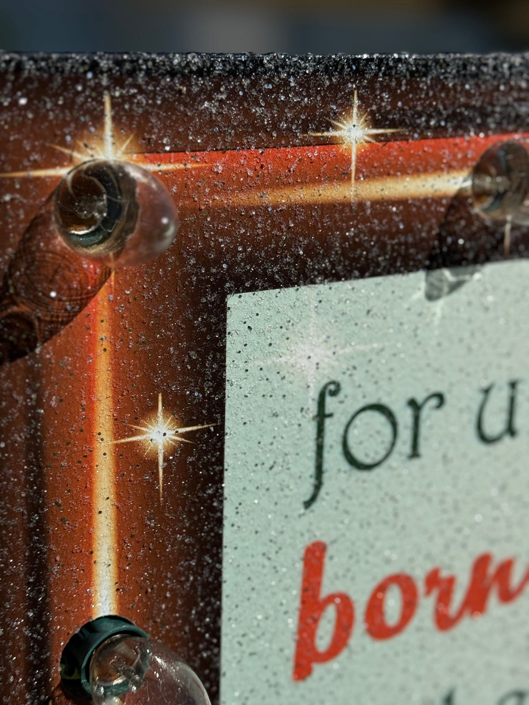 Christ the Lord” Yard Sign – Bible Verse Outdoor Christmas Décor (Luke 2:11)