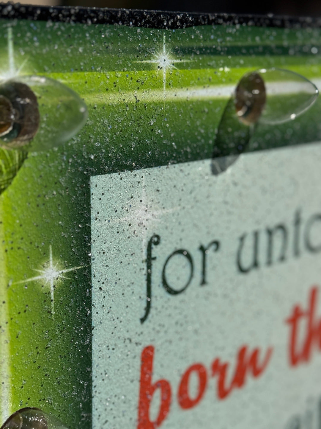 Christ the Lord” Yard Sign – Bible Verse Outdoor Christmas Décor (Luke 2:11)