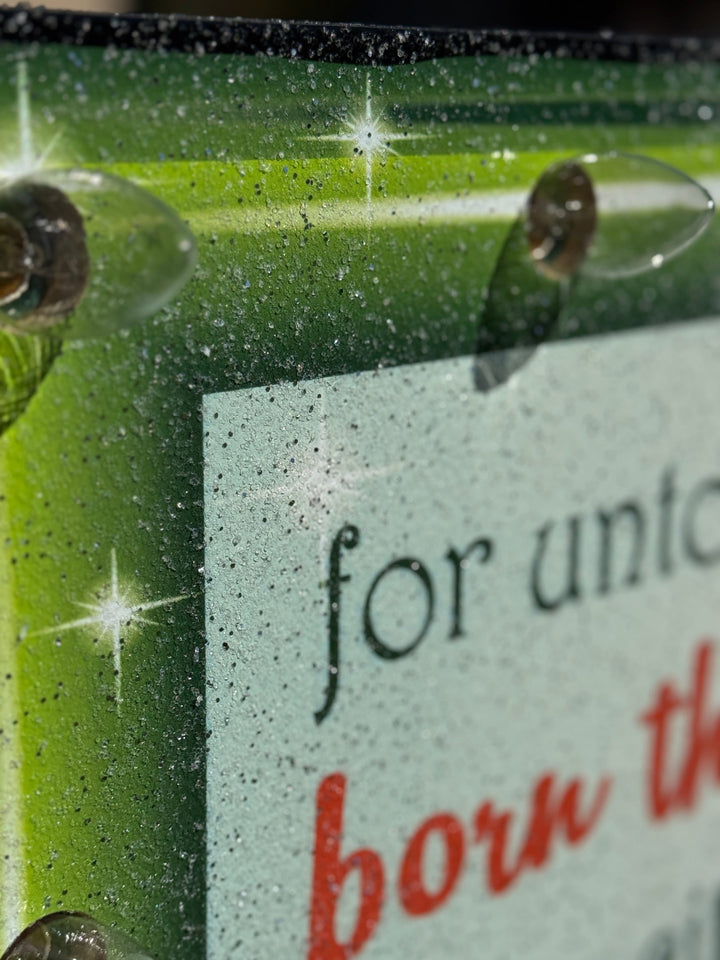 Christ the Lord” Yard Sign – Bible Verse Outdoor Christmas Décor (Luke 2:11)