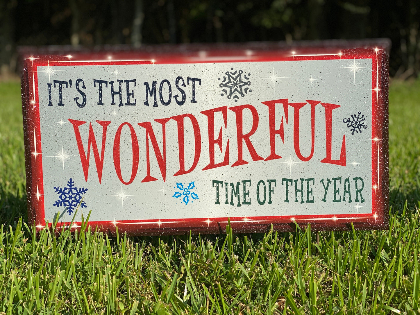 I'm Dreaming of A White Christmas Sign