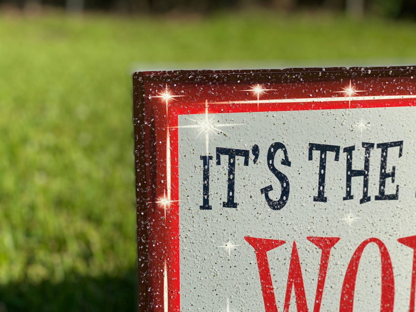 I'm Dreaming of A White Christmas Sign