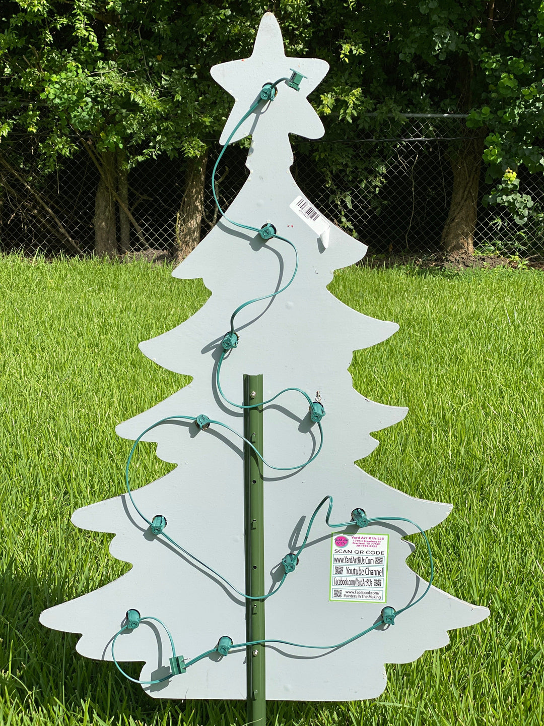 Lighted Holiday Tree DIY Blank