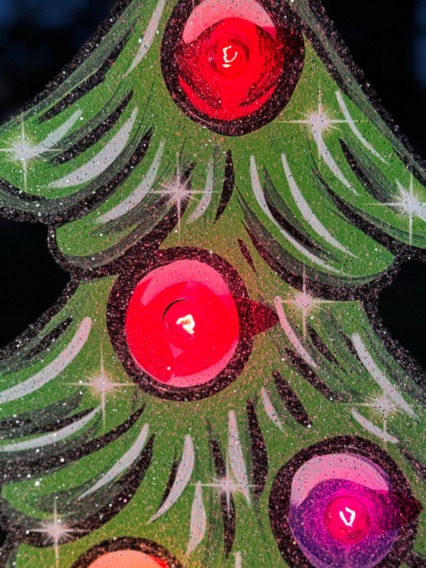 Lighted Christmas Tree 60" Christmas Yard Art