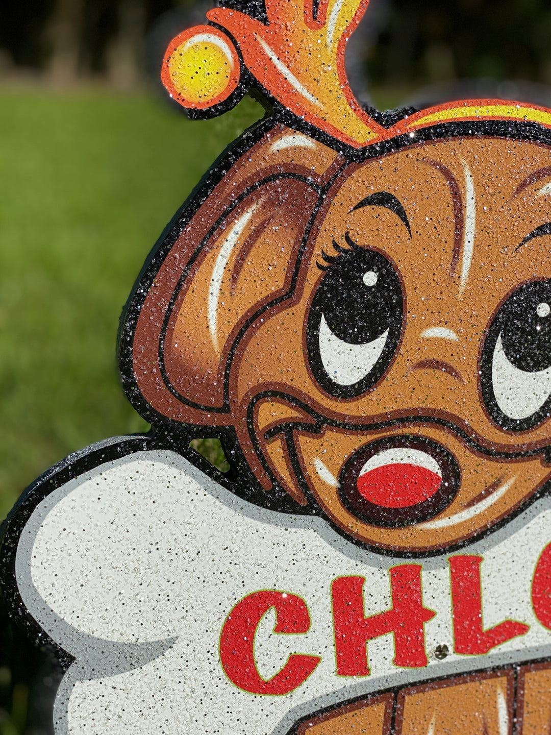 Personalized Christmas Dog Yard Sign