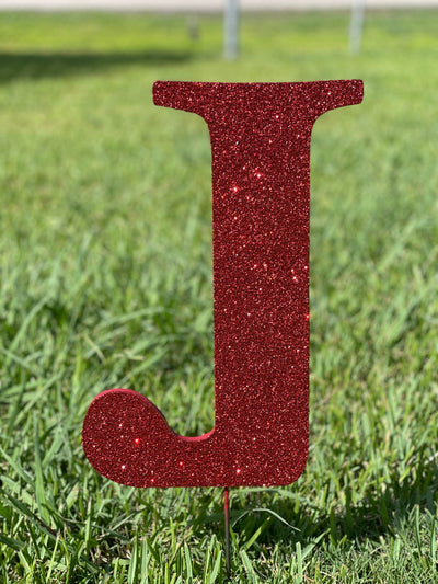 Christmas JOY Letters Yard Art