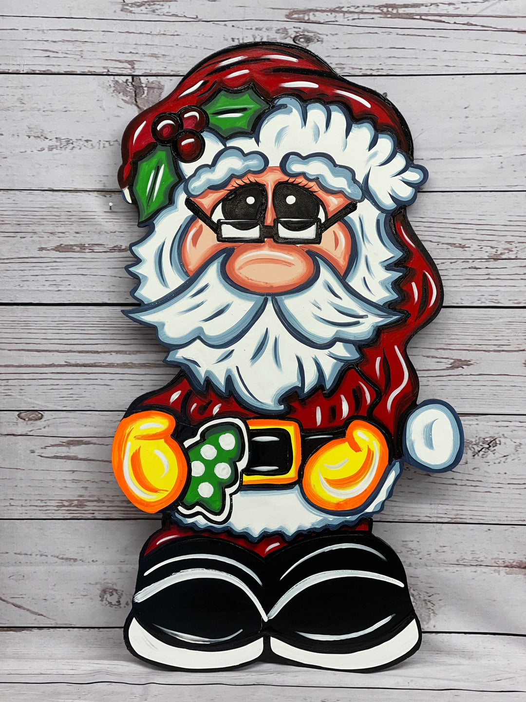 Christmas Santa Claus Blank Yard Art Decoration