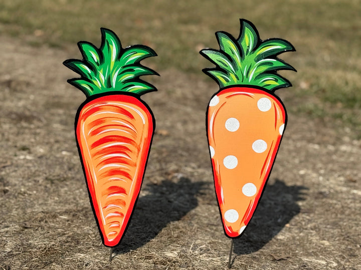 Easter Carrot Yard Art Decoration yard Signs