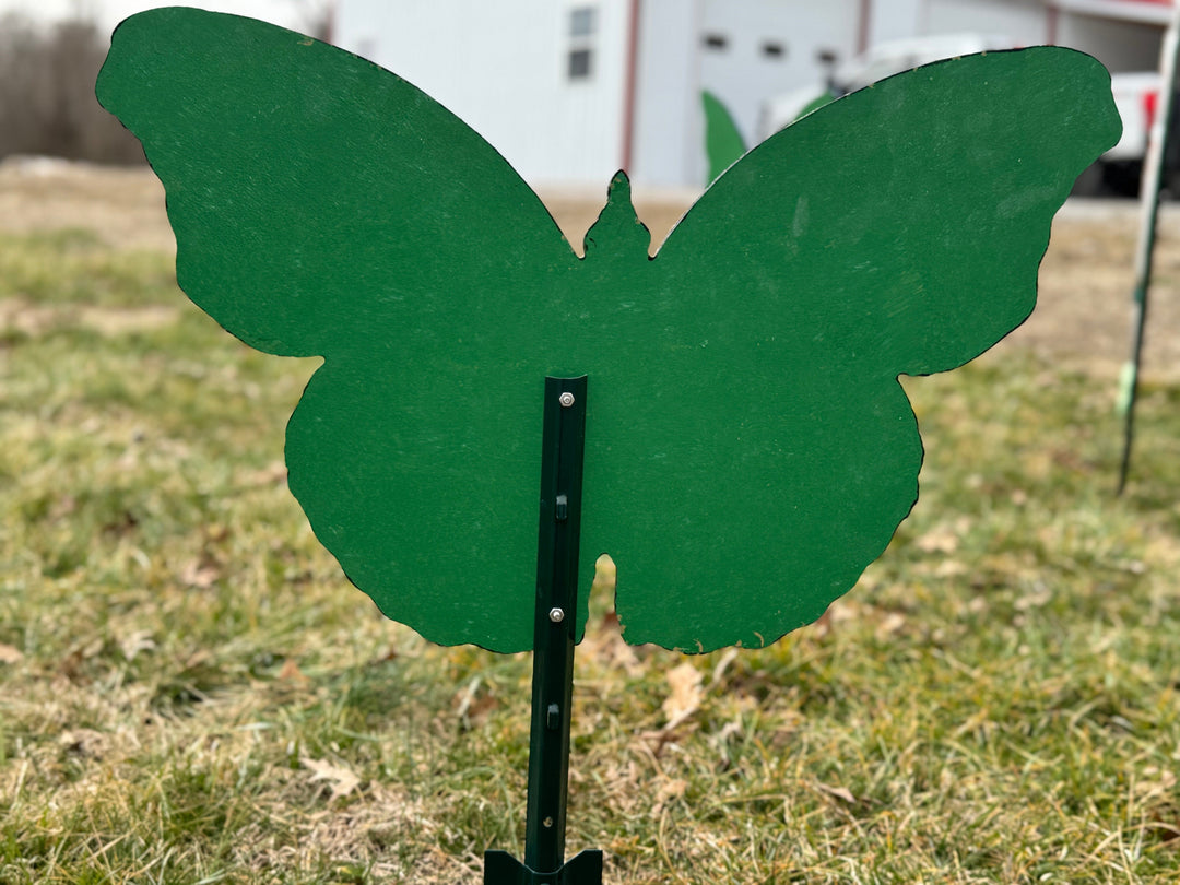 Beautiful Bright Blue Butterfly yard sign