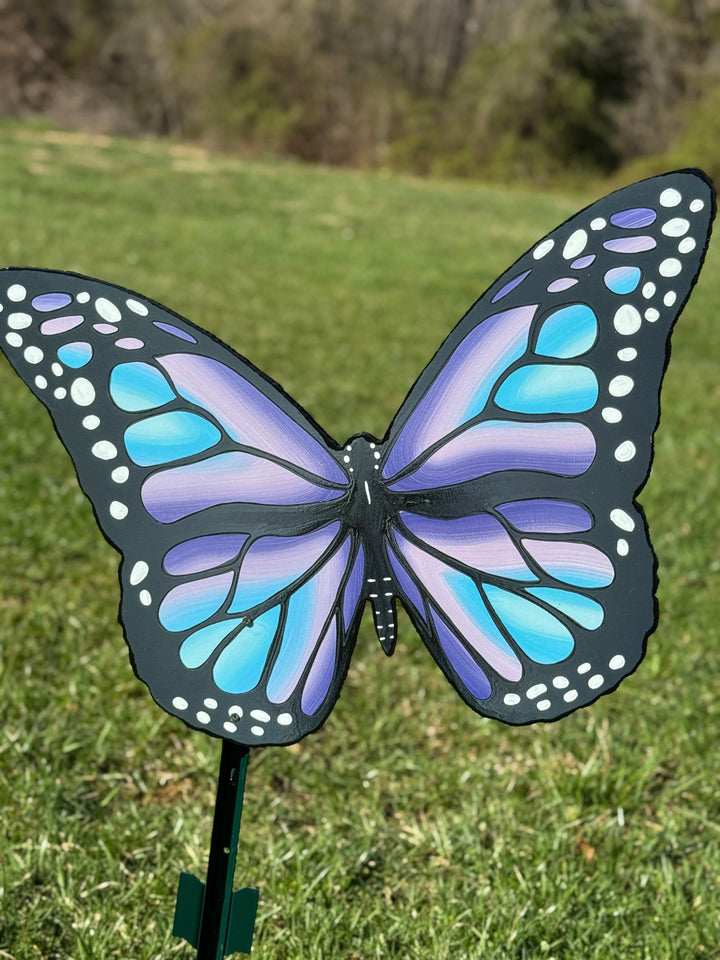 Monarch Butterfly Yard Art Signs