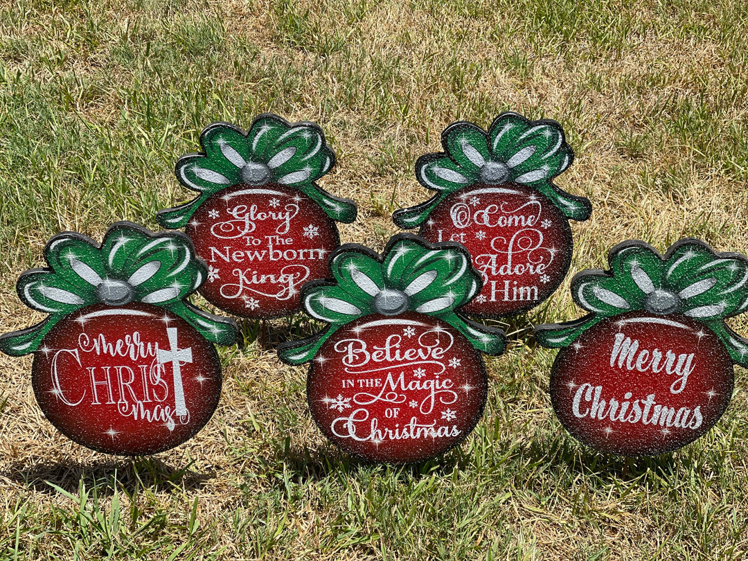 Christmas Ornaments-15" Tall